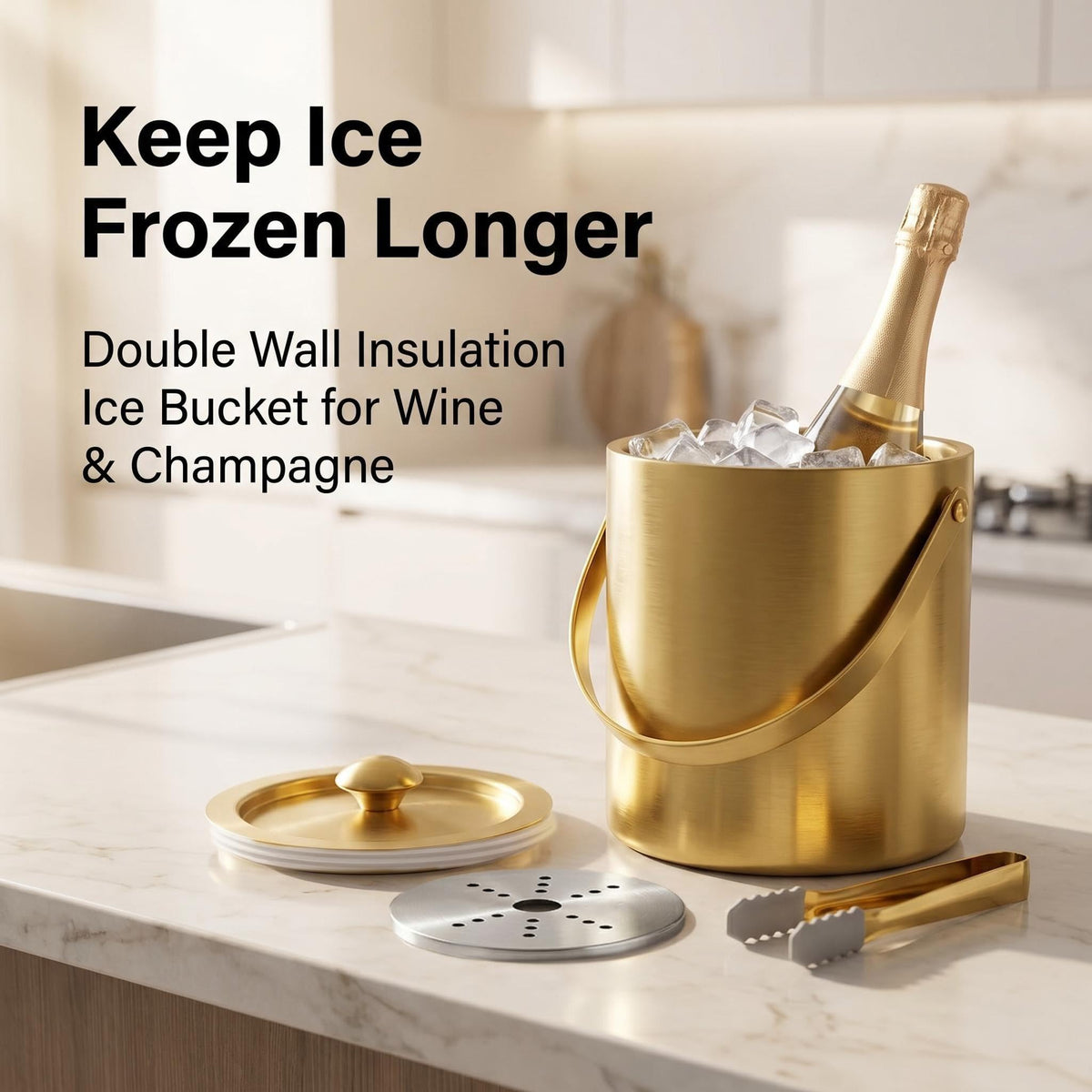 Sipoyen premium stainless steel resists corrosion and maintains a polished finish.