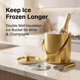Sipoyen premium stainless steel resists corrosion and maintains a polished finish.