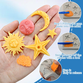 SIQINZONGWA clay-diy mold for creative crafts beyond desserts.