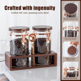 304 stainless steel sealing clips provide a secure, airtight closure for SIQOLNY jars.