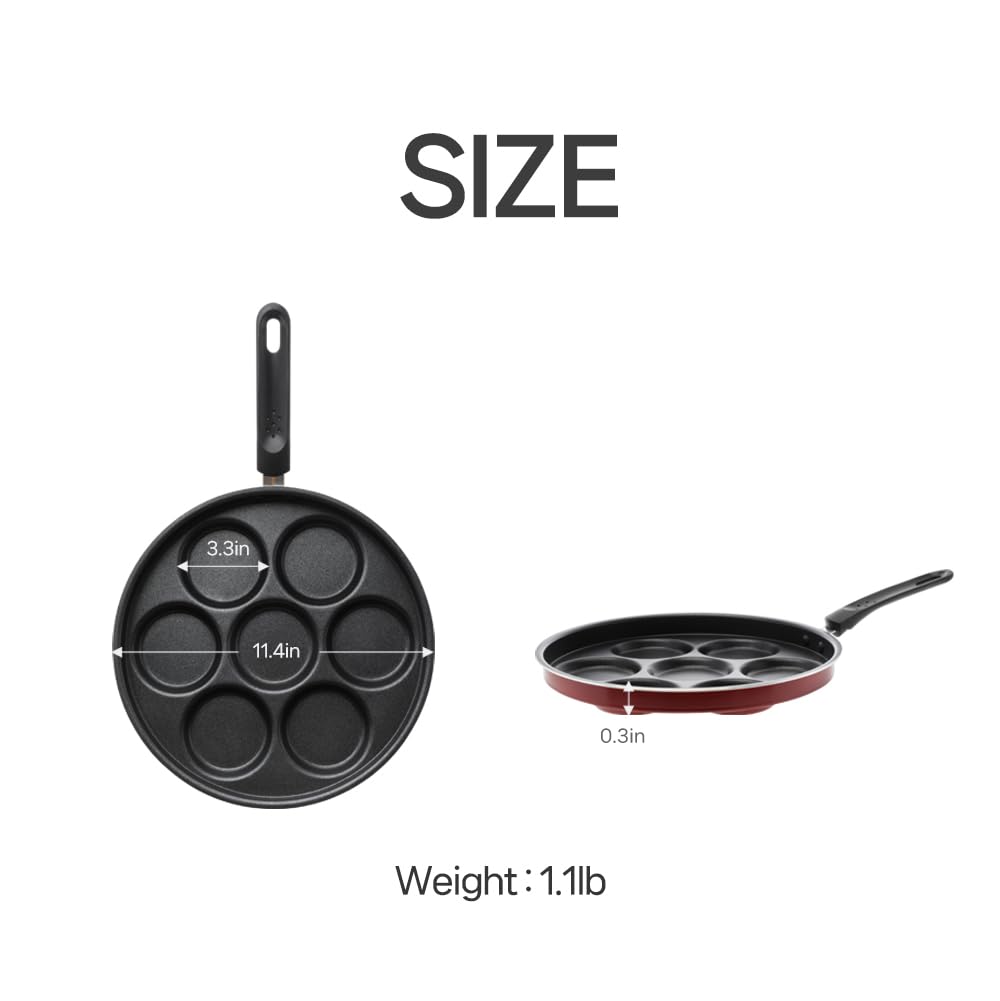 Sisem 7-Cup Eggpan breakfast setup for a complete morning spread.