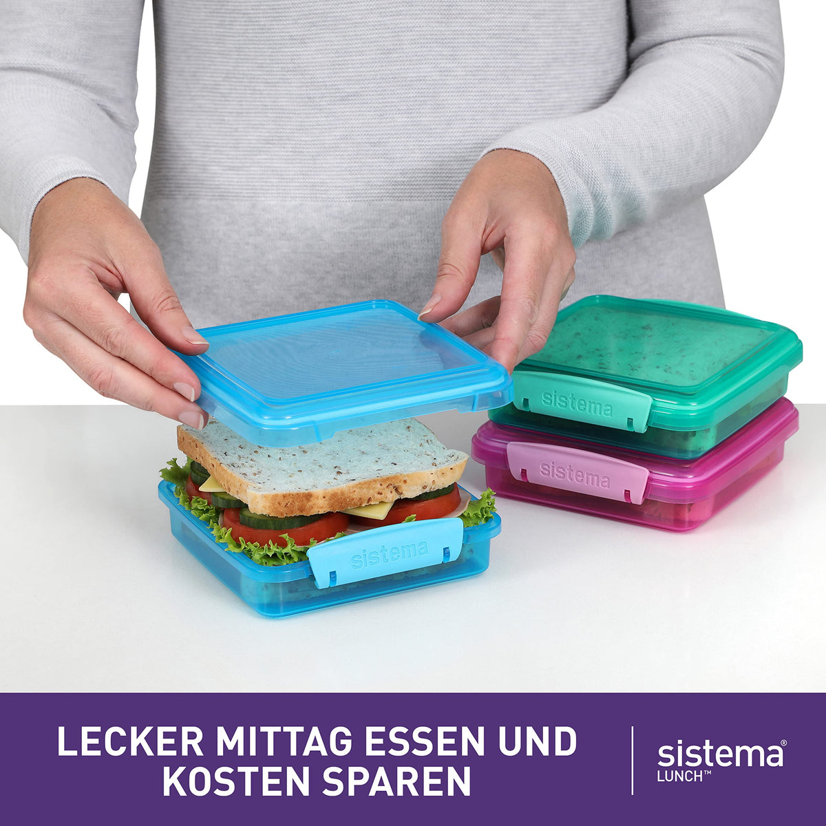 Sistema extended flexible seal helps keep food fresh