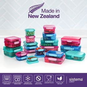Sistema containers safe for fridge and freezer storage