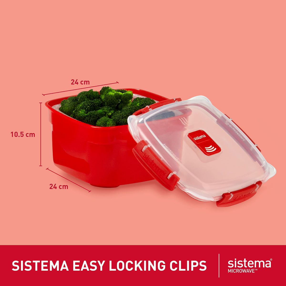Sistema Heat & Eat es apto para lavavajillas en la rejilla superior y uso seguro en frío