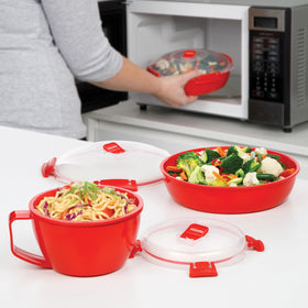 Sistema 100% virgin plastic, BPA-free material