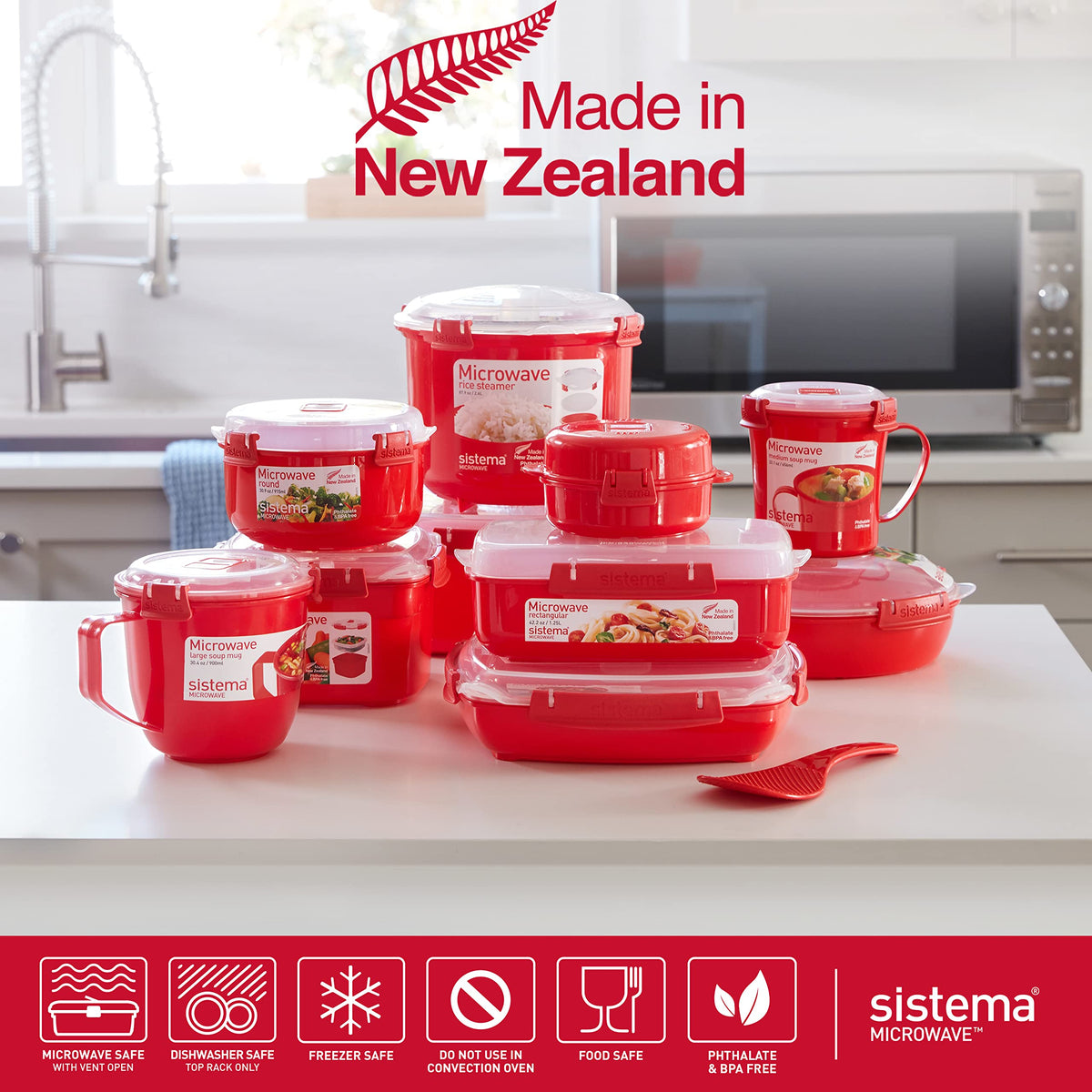 Sistema freezer-safe noodle bowl for cold storage and meal prep