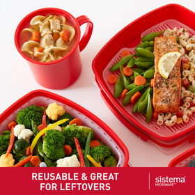 New Zealand designed Sistema mug with compact size ideal for office use