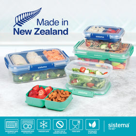 Sistema TO GO Stax fridge and freezer safe for versatile storage