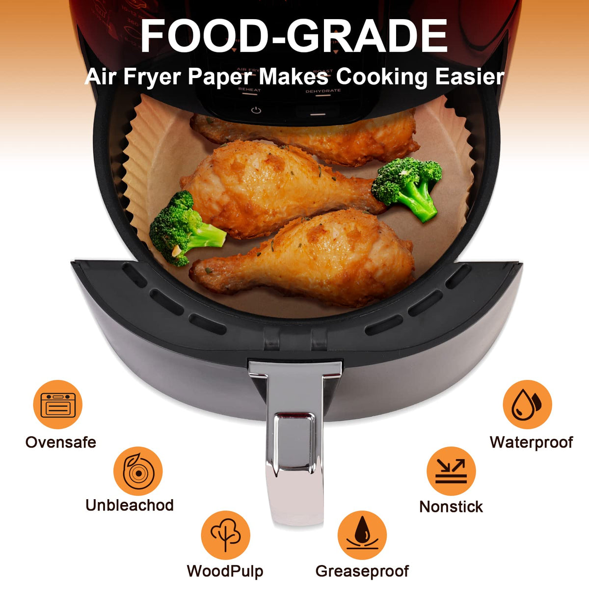 SIUDANGKA 125-pack disposable liners simplify post-cooking cleanup.