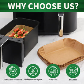 SIUDANGKA BPA-free paper liners ensure safe, food-grade performance.