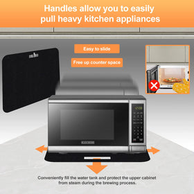 SIUDANGKA countertop protector 2-pack guards surfaces from heat during cooking