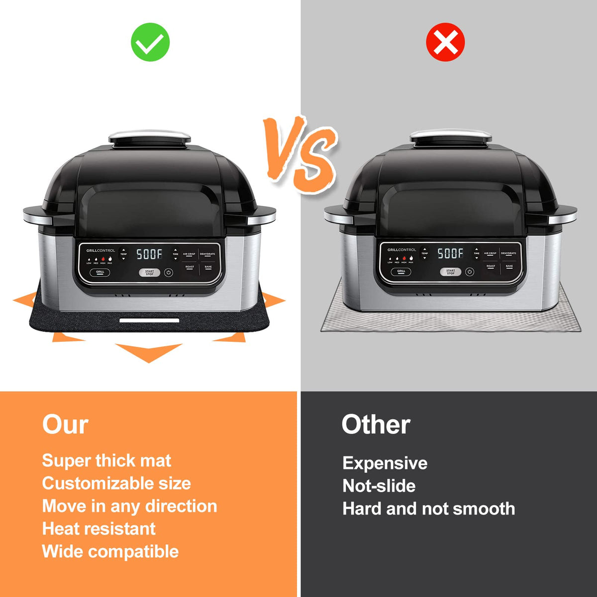 SIUDANGKA easy-clean hot pad simplifies post-cooking cleanup