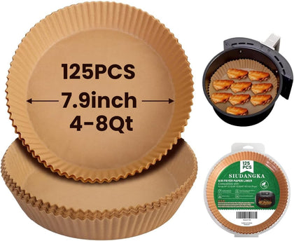 SIUDANGKA liners fit Ninja AF101 basket and minimize mess during cooking.