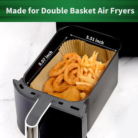 SIUDANGKA Ninja dual-zone compatibility liners for simple, mess-free air frying.