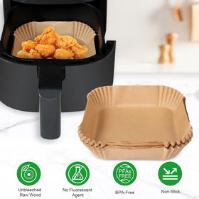 SIUDANGKA non-stick air fryer liners prevent sticking and easy removal