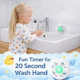 Siugohaus 20-second hand wash timer promotes quick, proper hand hygiene