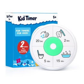 Siugohaus 4-in-1 timer with colorful cues supports kids during brushing and routines