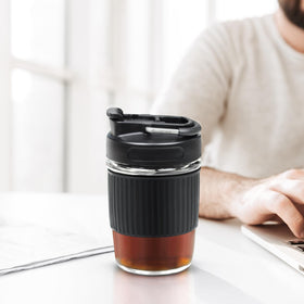 Sivaphe compact travel mug fits desks and small spaces