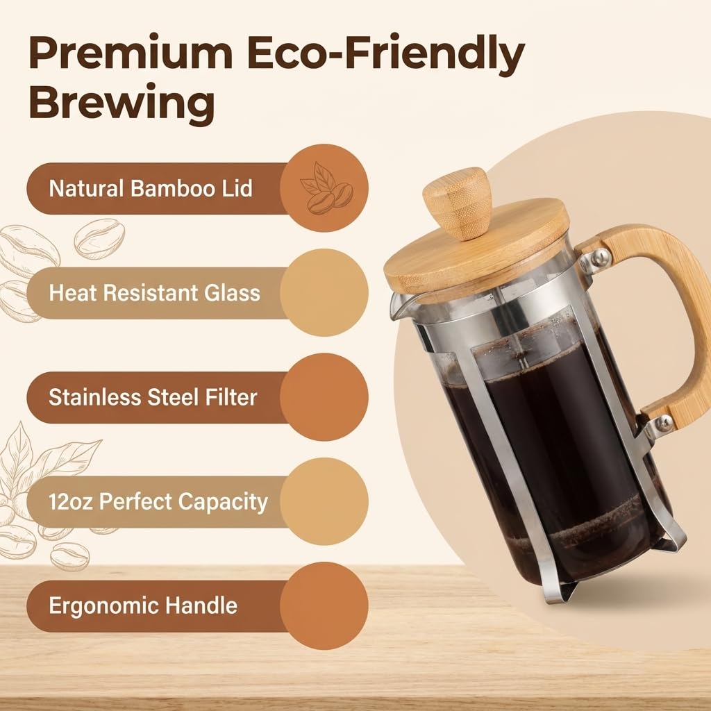 Sivaphe stainless steel frame adds modern durability and mess-free pouring.