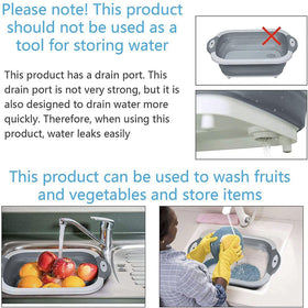 SJCCKJ folding drying dish saves space when storing after use