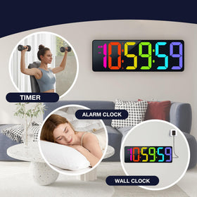 SJJSKY large digits improve quick readability from across the room during busy days.