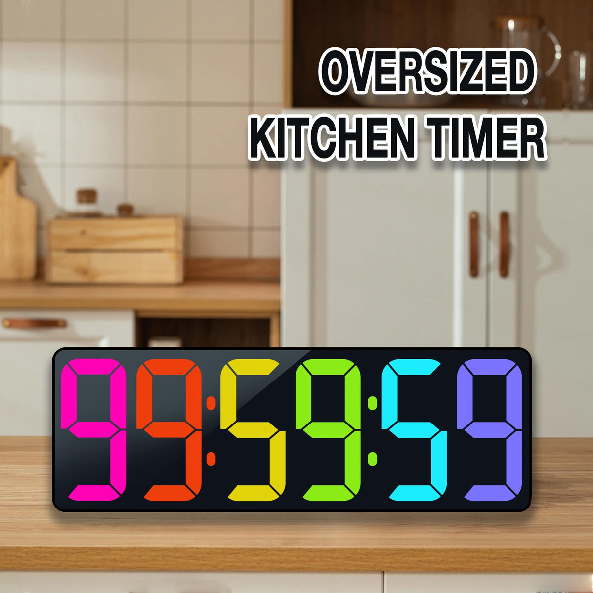 SJJSKY nine timing presets cater to multiple tasks like workouts and cooking.