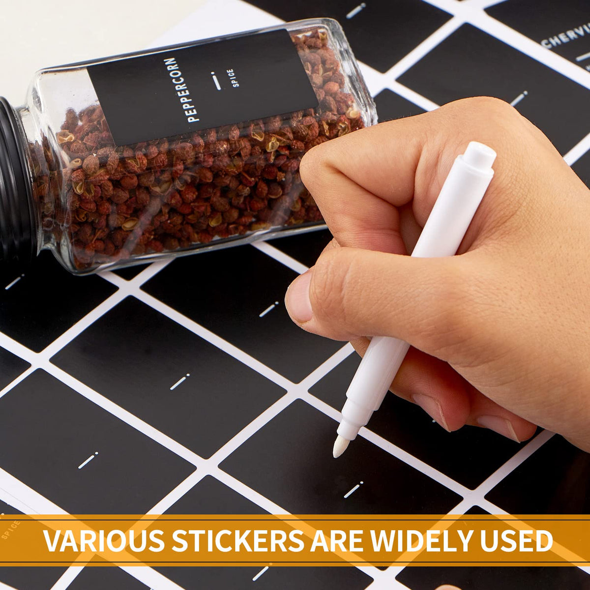 Skiileor airtight metal caps keep spices fresh longer