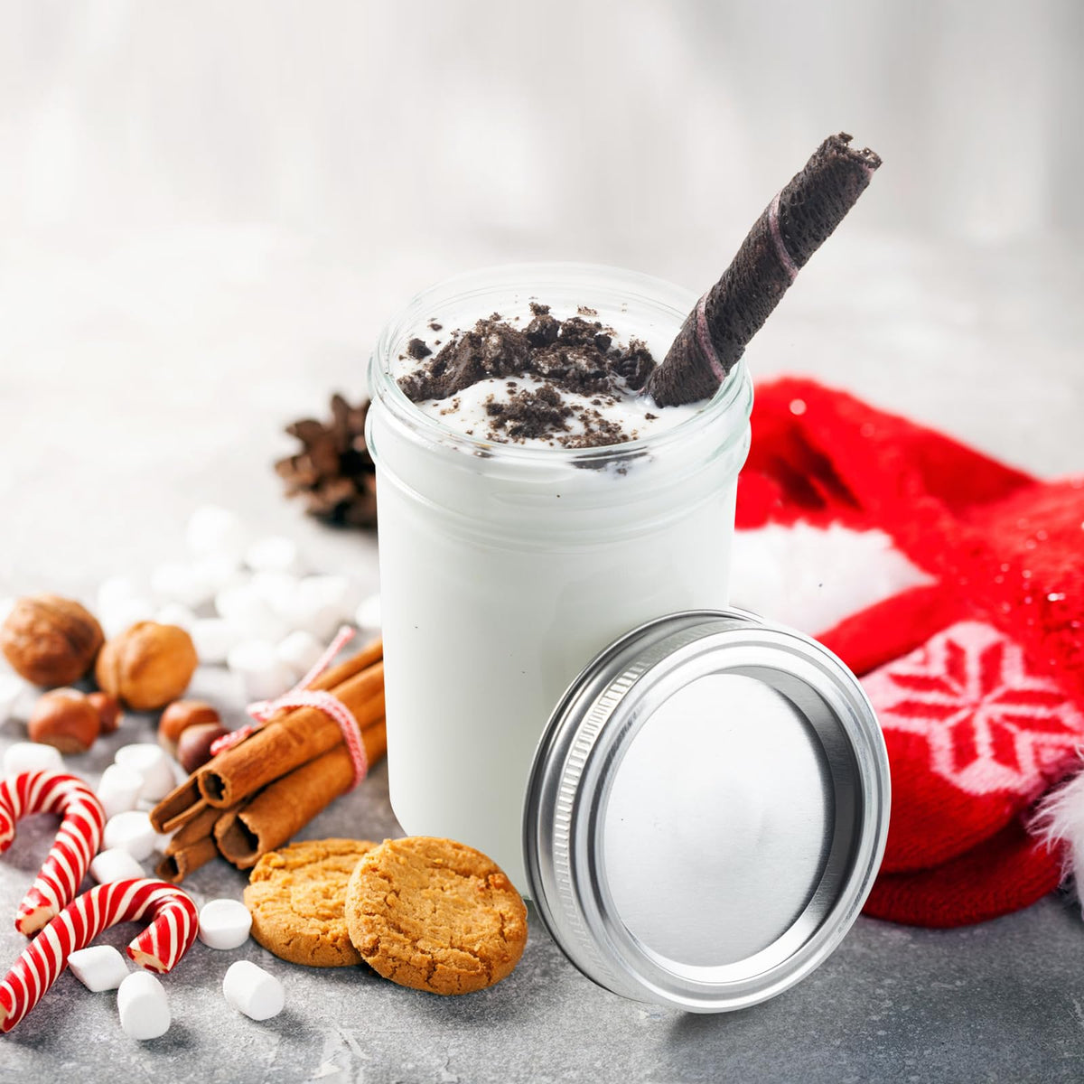 SKOCHE dishwasher and freezer friendly jars keep contents fresh