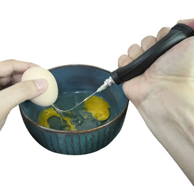 Skoxkoc Easy Egg Blower rubber pump for clean, one-hole blown eggs