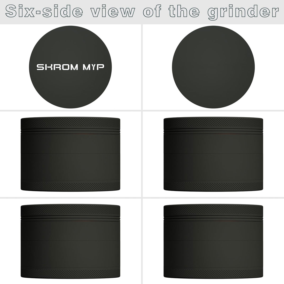 SKROM MYP grinder for kitchen spices supports seasoning control and fresh flavor.