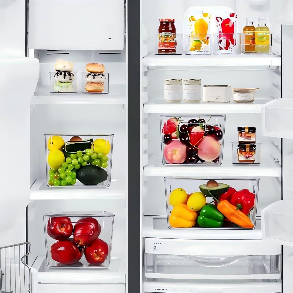 SKTEET bin with side handles for easy pulling