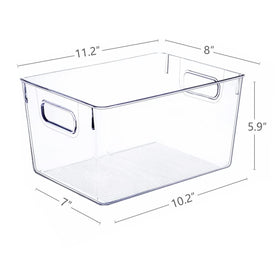 SKTEET BPA-free PETG bin emphasizes durable safe kitchen storage
