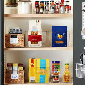 SKTEET transparent fridge organizer keeps items visible