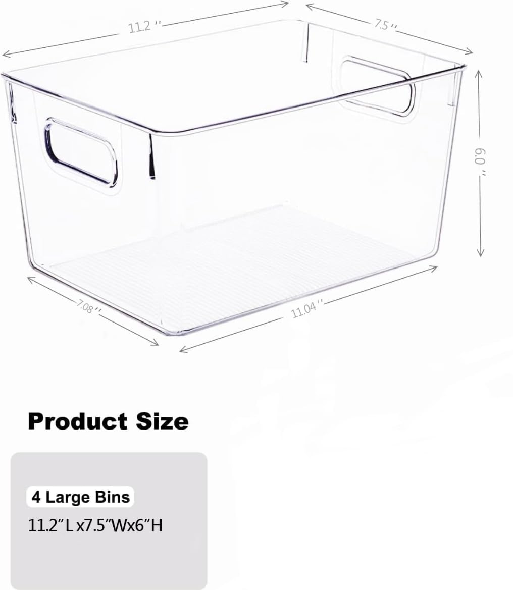 SKTKSE BPA-free PETG construction delivers durable, shatterproof storage for daily use