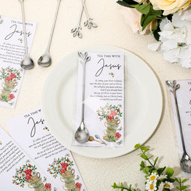Skybooly prayer cards on coated paper with clear printing
