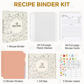 SKYDUE blank recipe cards give ample space for personalized notes and substitutions.