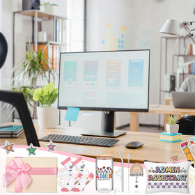 Skylety gift set display designed for administrators