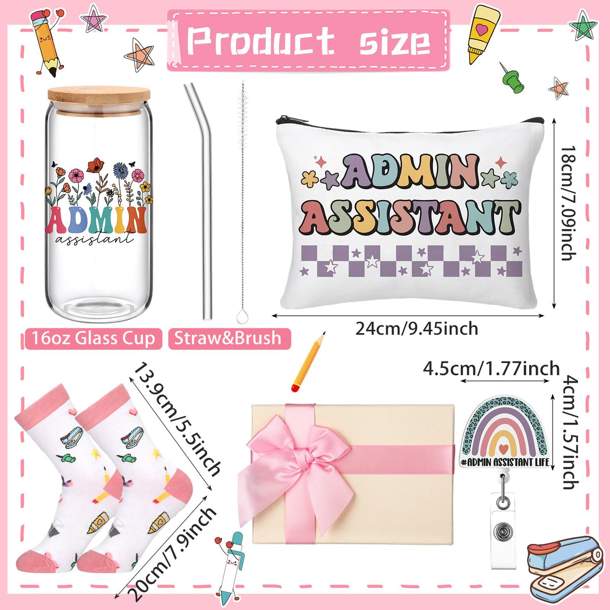 Skylety makeup bag with ample interior space