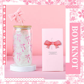 Skylety pink eye mask with bow for restful moments.