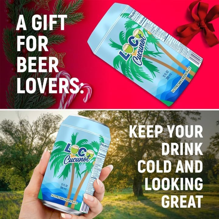 Skywin BeerSkin gift-pack image emphasizing versatile can kozies for gifting.