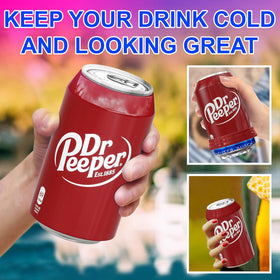 Easy-to-use Skywin koozie sleeve slides on and off in seconds.