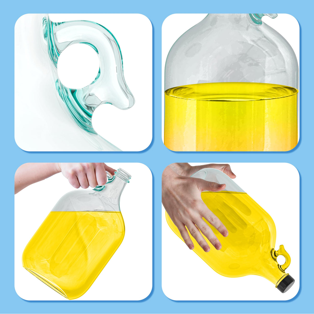 Skywin food-grade glass resists odors for fermentation and drinks.