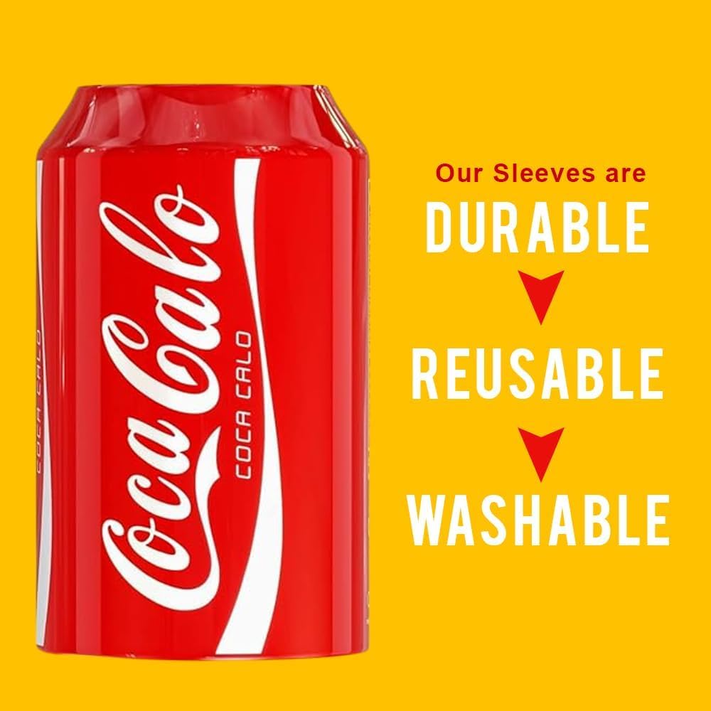 Skywin can koozies keep drinks cold and hands dry.