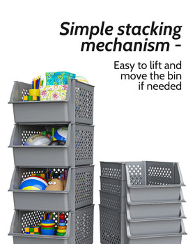 Skywin TidyFriend compact 4-pack fits in cabinets and shelves neatly.