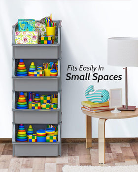 Skywin TidyFriend durable plastic bin holds heavier items without warping.