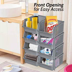 Skywin TidyFriend nestable drawers collapse when not in use to save space.