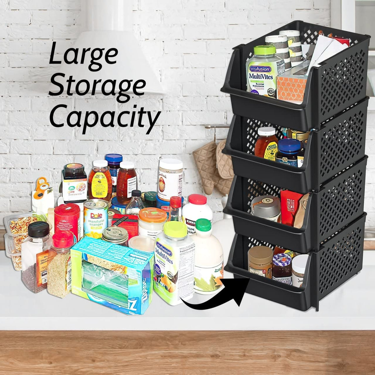 Skywin TidyFriend open-front bin for fast access without unstacking
