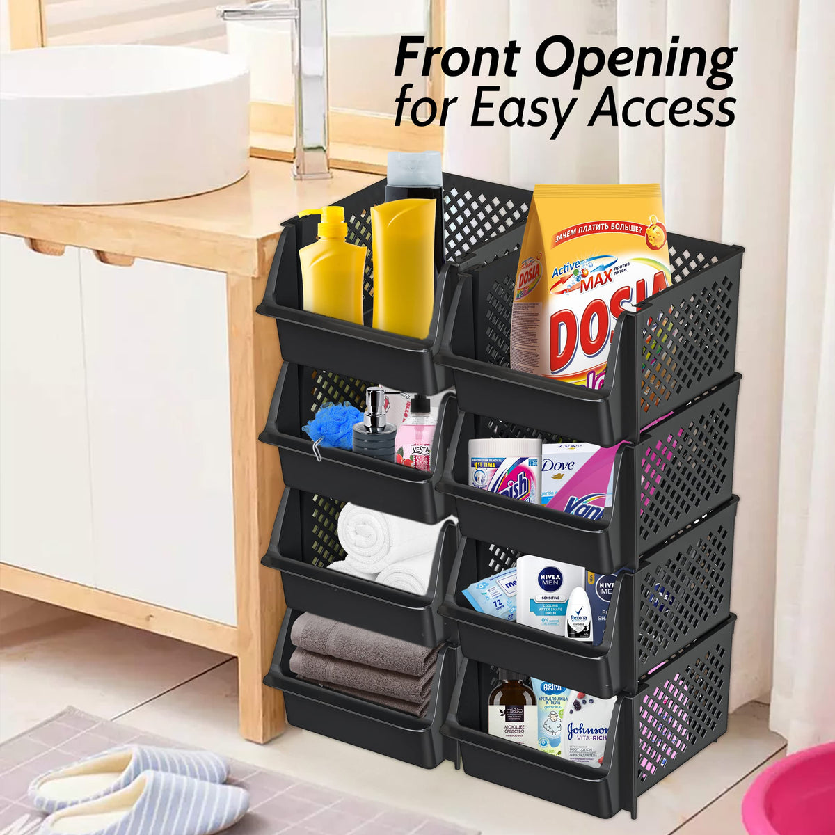 Skywin TidyFriend ventilated sides bin keeps items fresh