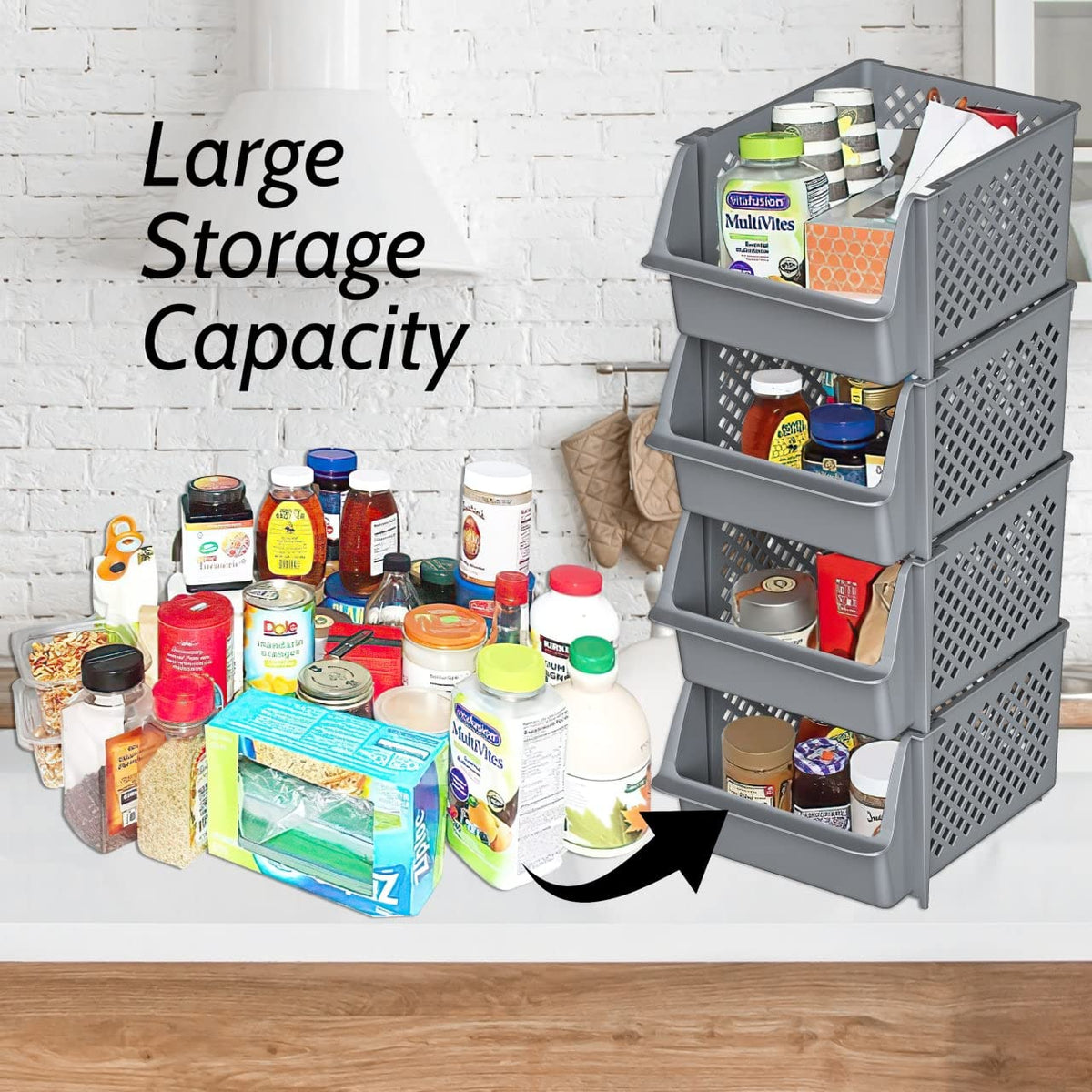 Skywin TidyFriend ventilated sides promote airflow to keep contents dry.