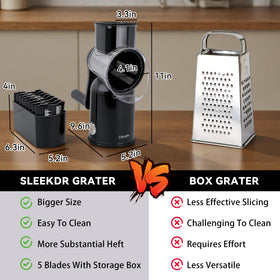 SLEEKDR blade storage case keeps blades organized